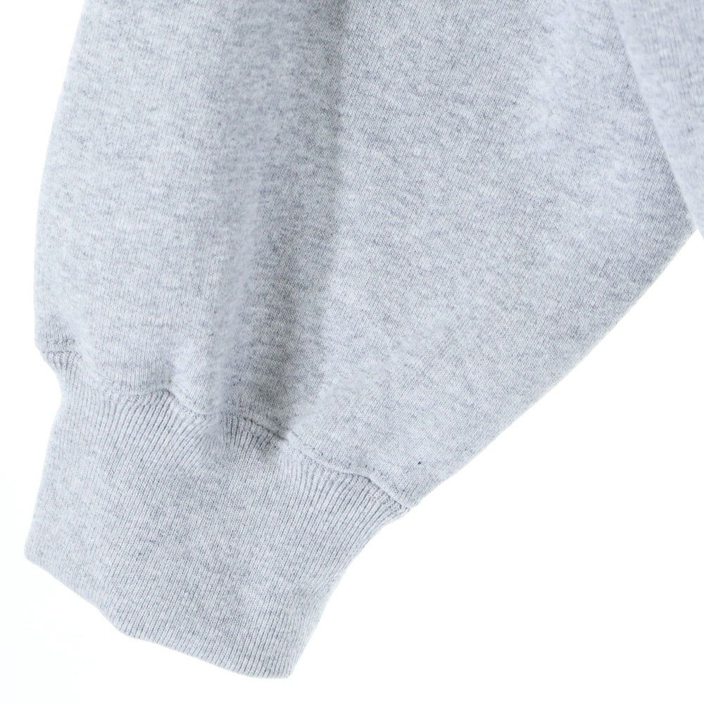 SUPREME(シュプリーム) 25AW atin Applique Hooded Sweatshirt サテン アップリケ フード スウェットシャツ プルオーバーパーカー グレー