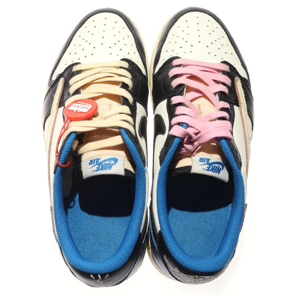 NIKE(ナイキ) ×TRAVIS SCOTT FRAGMENT DESIGN AIR JORDAN 1 LOW OG SP DM7866-140 トラヴィススコット フラグメント エアジョーダン1 ローカットスニーカーブルー US8/26.0cm