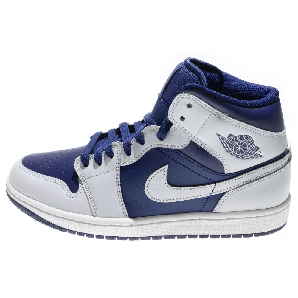 NIKE(ナイキ) AIR JODAN 1 MID BLUE VOID DQ8426-403 エアジョーダン1 ミッド ハイカットスニーカー ネイビー US8/26.0cm