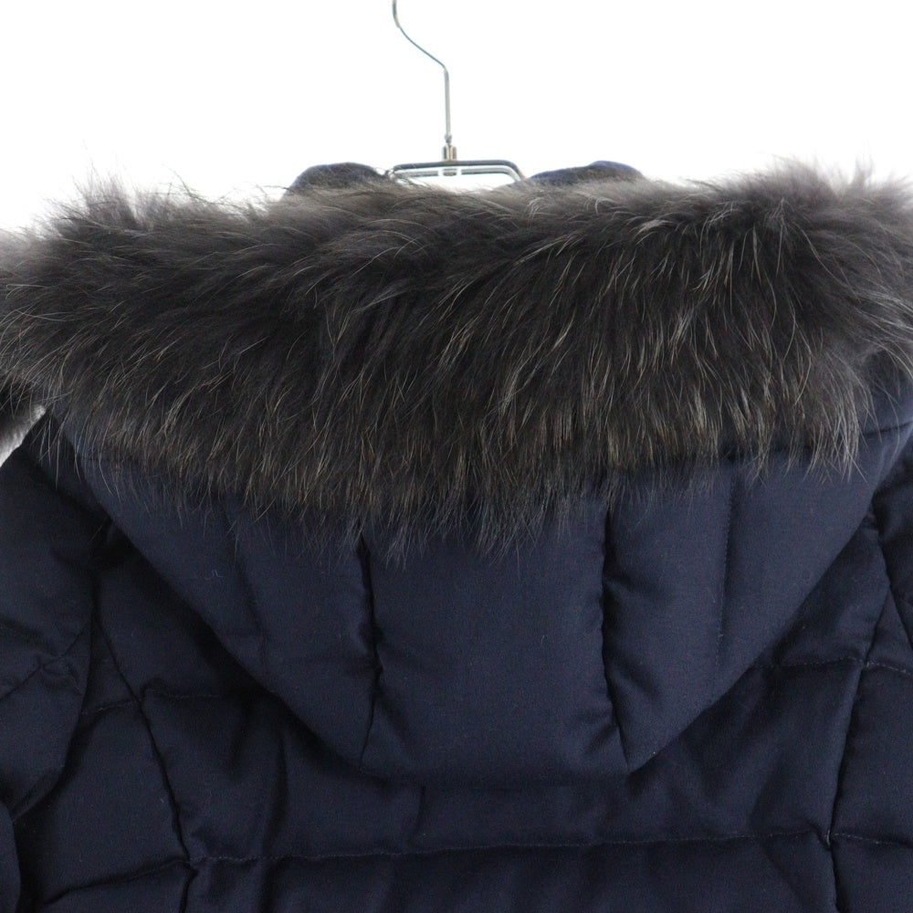 TATRAS(タトラス) LAVIANA ラクーンファージップアップ ダウンコート