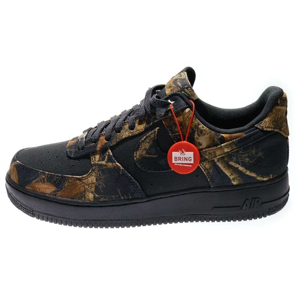 NIKE(ナイキ) Air Force 1 Low Realtree エアフォース1 ロー リアルツリー ブラック/ベージュ IH1221-001