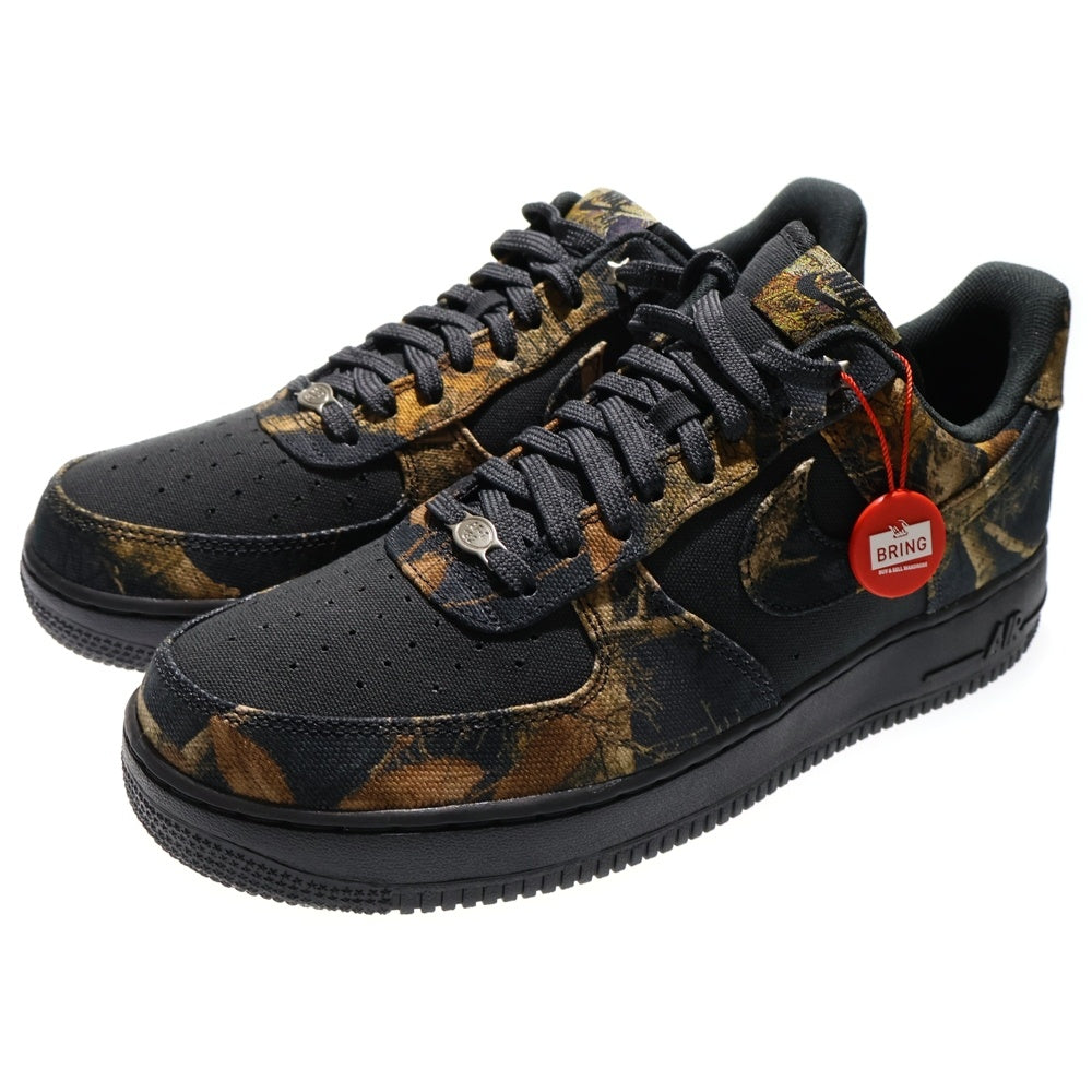 NIKE(ナイキ) Air Force 1 Low Realtree エアフォース1 ロー リアルツリー ブラック/ベージュ IH1221-001