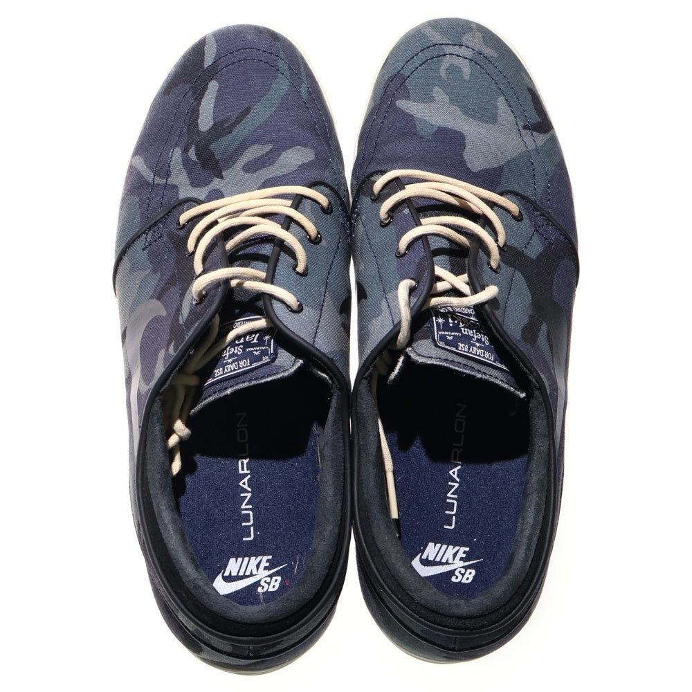 NIKE SB(ナイキエスビー) 【観賞用2015年製】LUNAR STEFAN JANOSKI 654857-401 ルナステファンジャノスキー ローカットスニーカー US10.5/28.5cm ネイビー