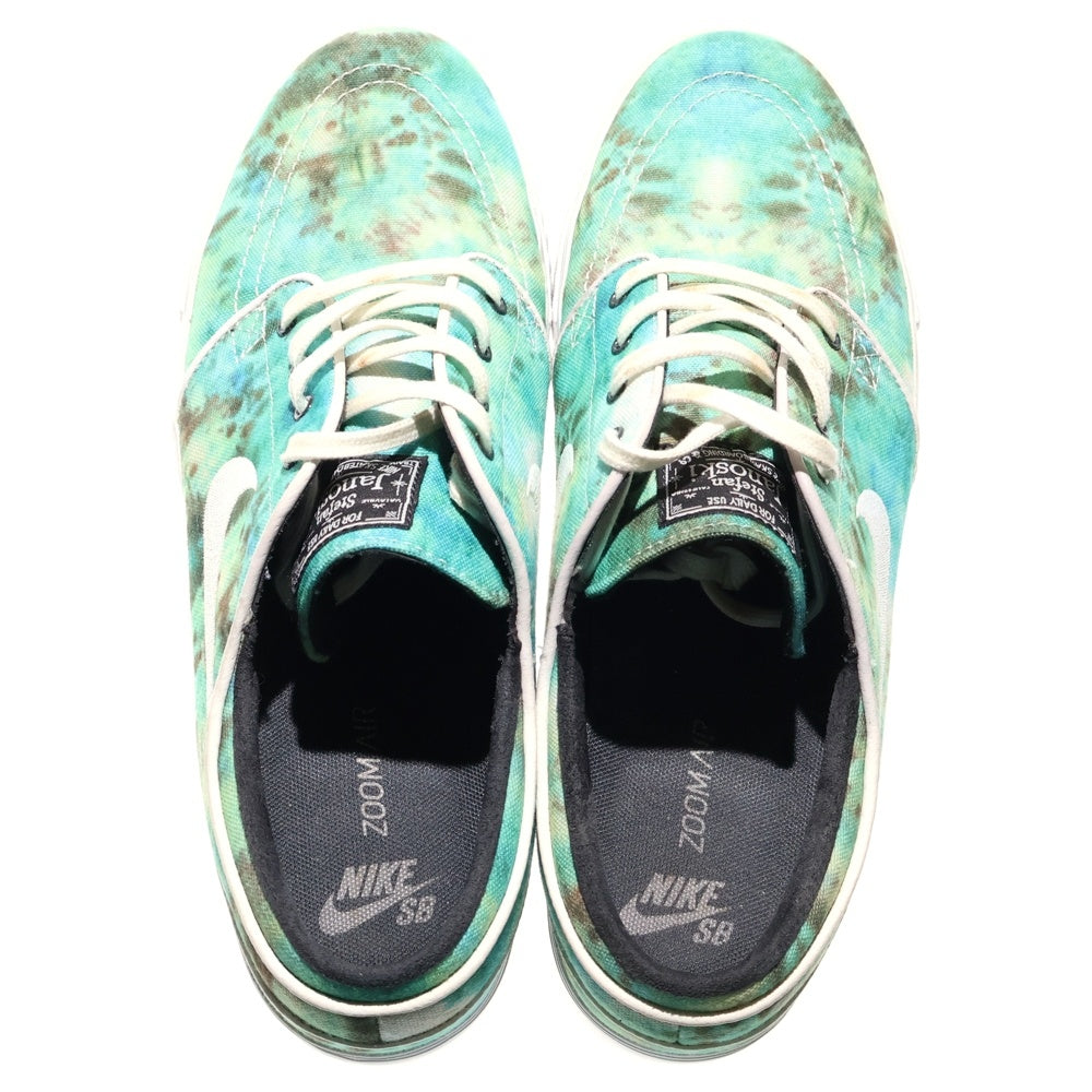 NIKE SB(ナイキエスビー) 【観賞用2014年製】LUNAR STEFAN JANOSKI Tie Dye 678472-317 ルナステファンジャノスキー タイダイ ローカットスニーカー US10/28.0cm グリーン