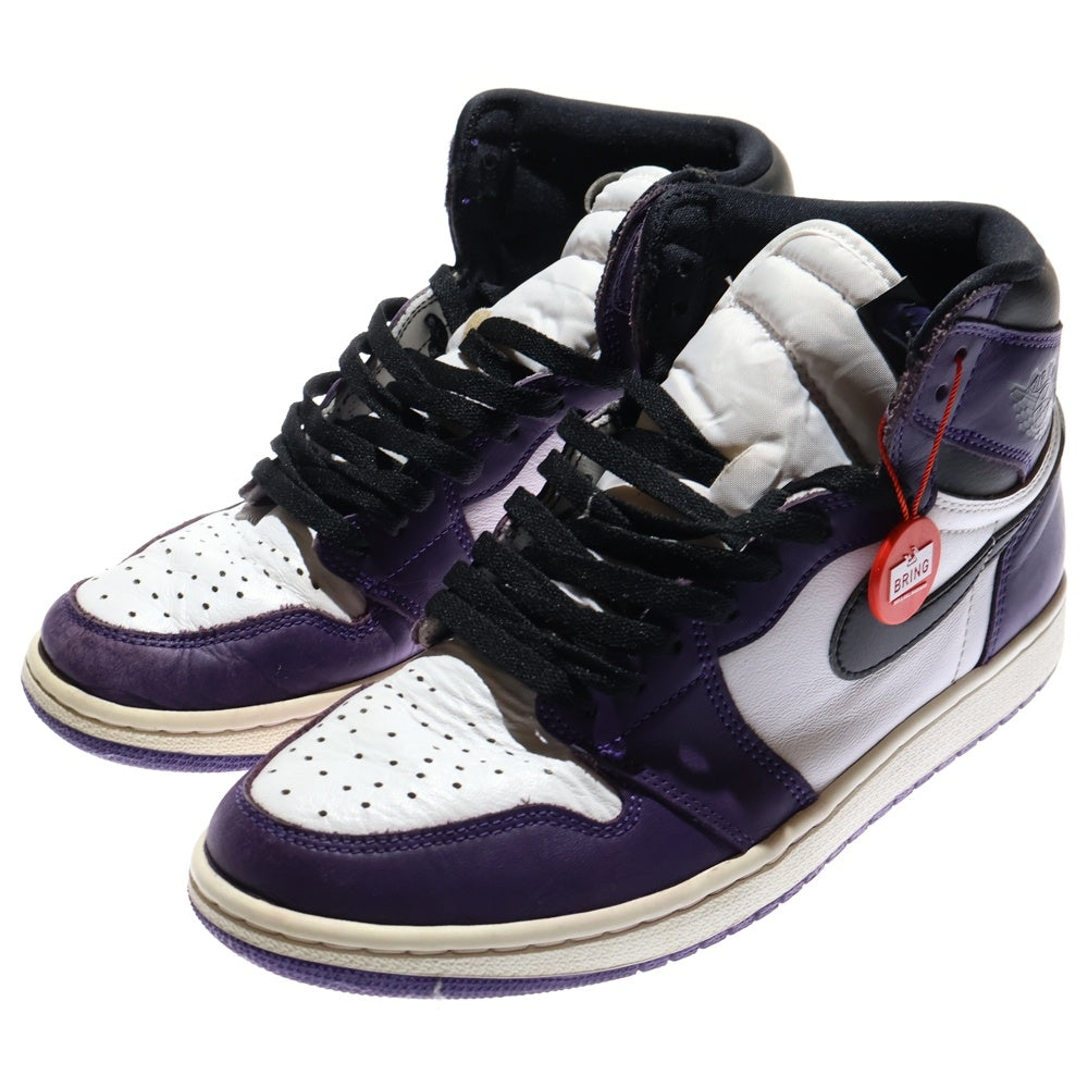 NIKE(ナイキ) AIR JORDAN 1 RETRO HIGH OG COURT PURPLE 555088-500