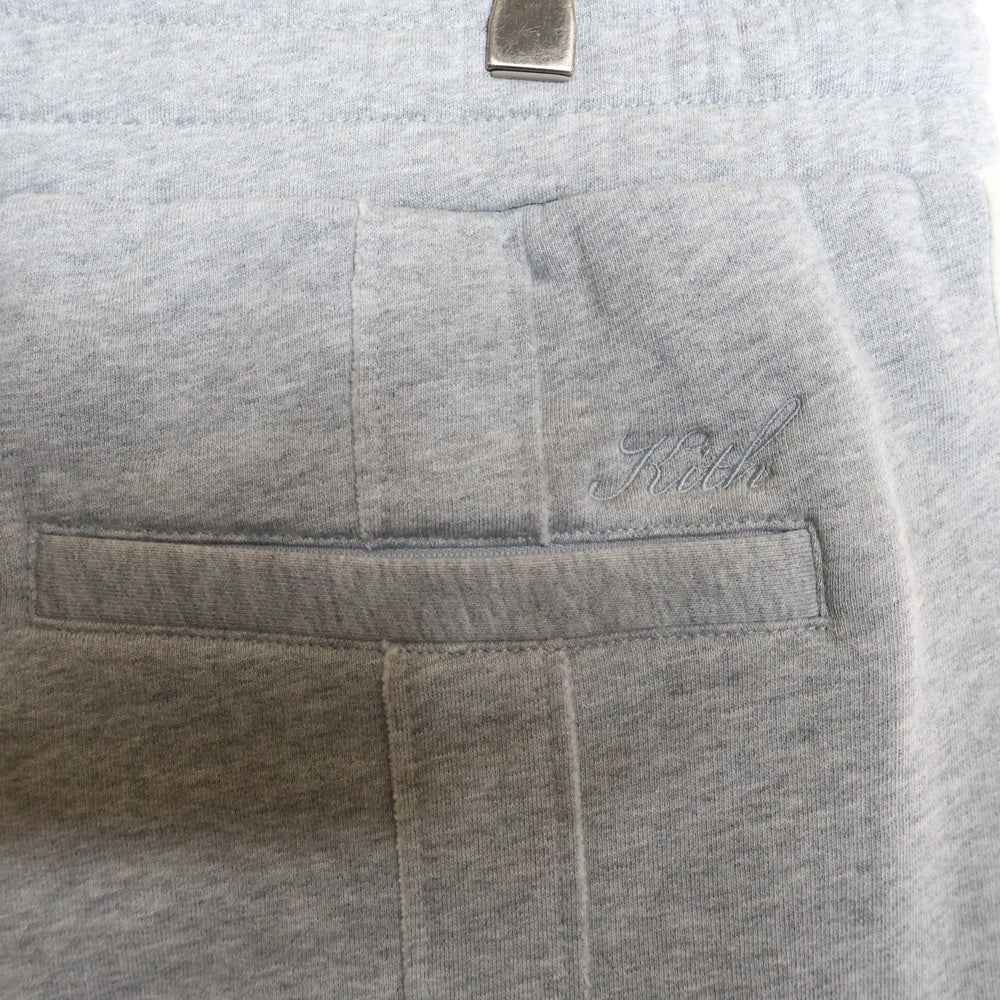 KITH(キス) サイドライン コットン スウェットパンツ グレー