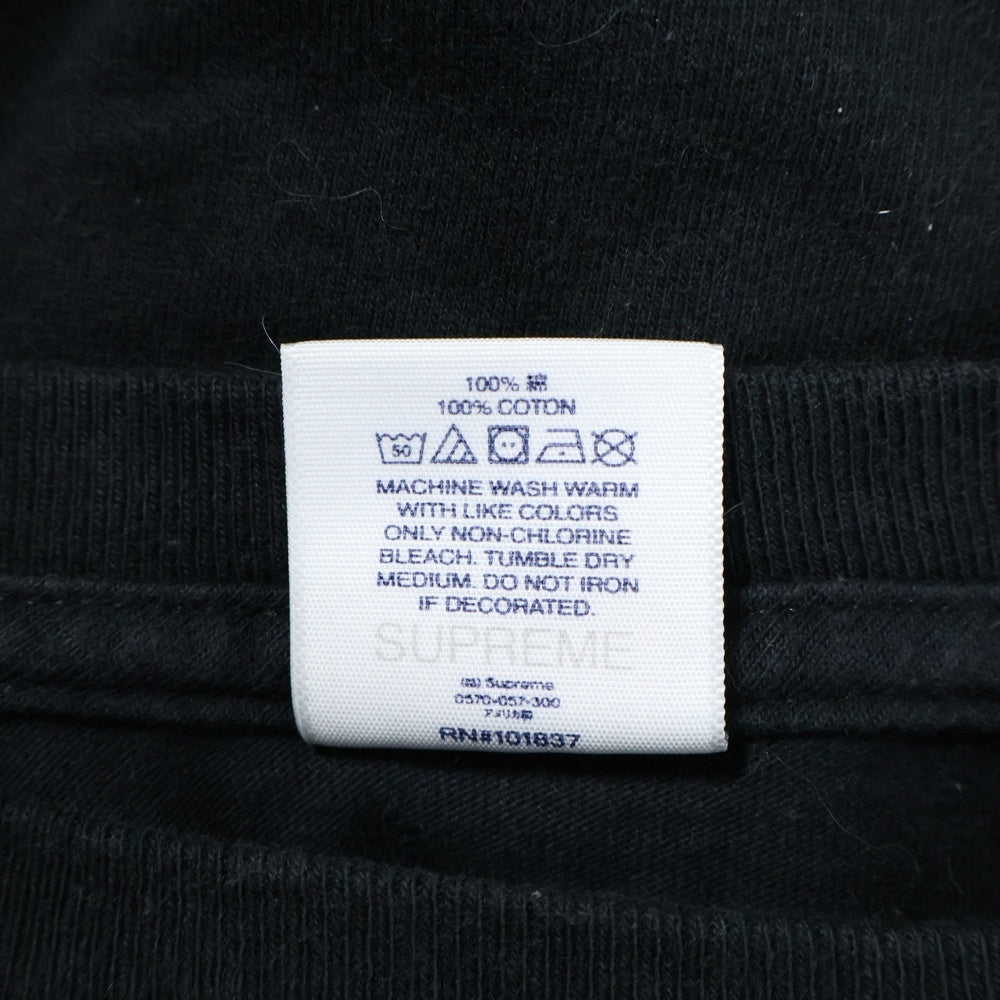 SUPREME(シュプリーム) 22AW Andre 3000 Tee アンドレ 3000 プリント クルーネック 半袖Tシャツ カットソー ブラック