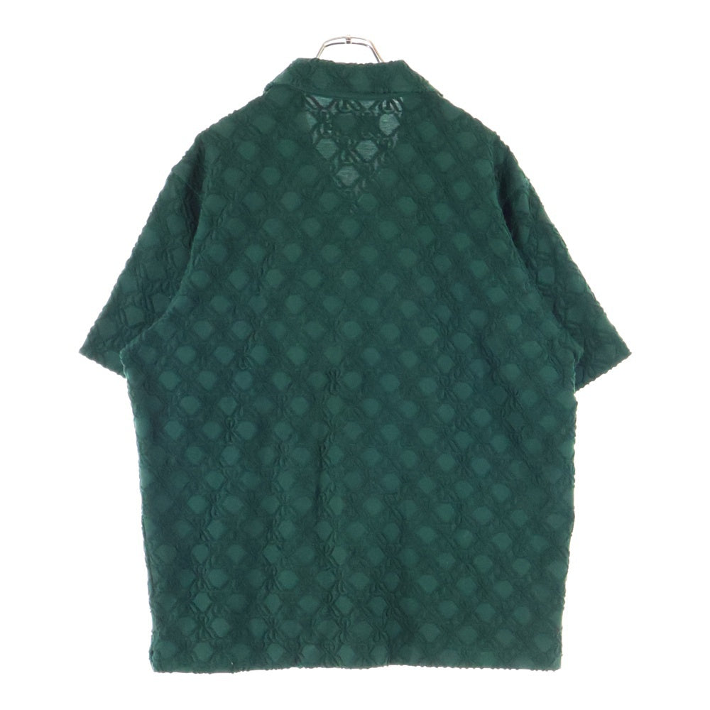 KITH(キス) 25SS パイル生地 半袖シャツ ハーフパンツ セットアップ グリーン