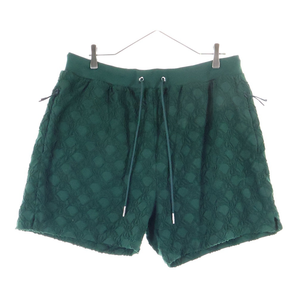 KITH(キス) 25SS パイル生地 半袖シャツ ハーフパンツ セットアップ グリーン