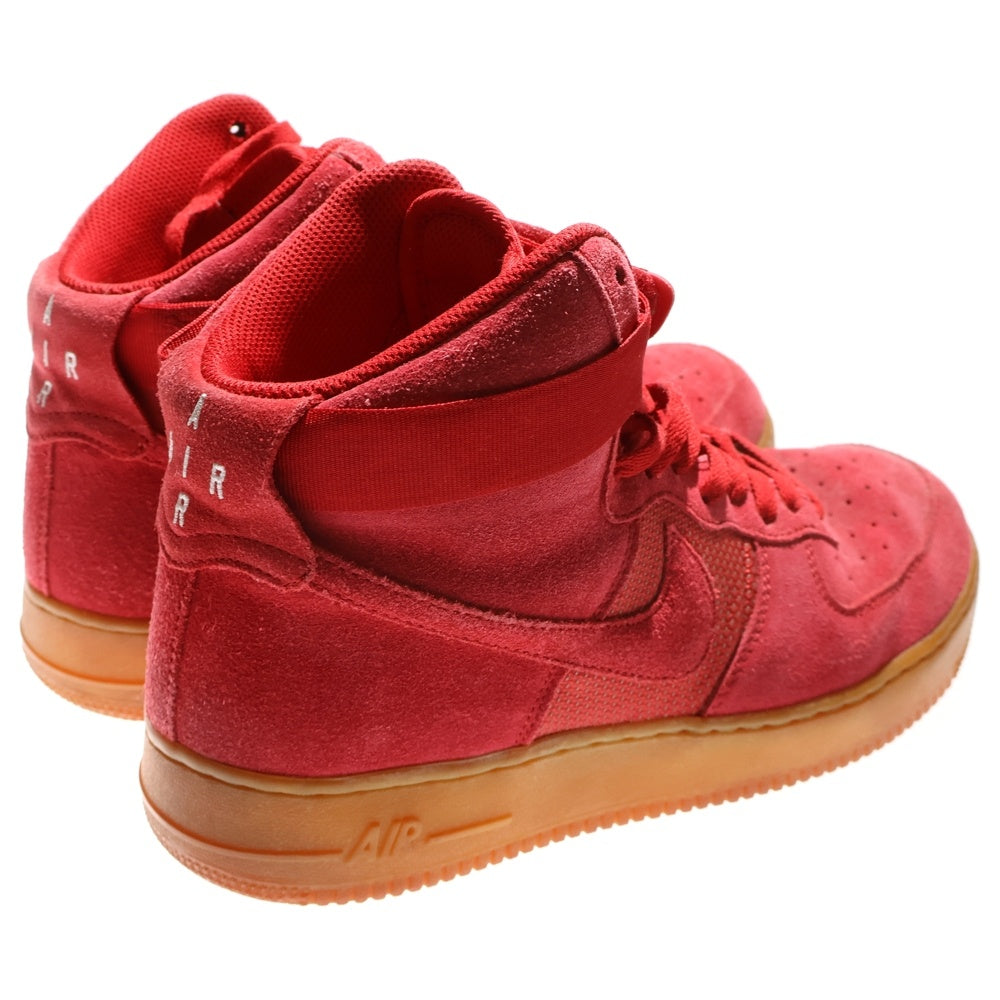 NIKE(ナイキ) AIR FORCE 1 HIGT RED GUM 806403-601 エアフォース1 レッドガム ハイカットスニーカー US11/29.0cm レッド