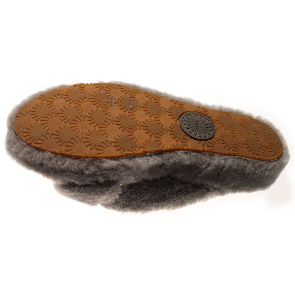 UGG(アグ) WMNS Fab Year ファブイヤー ファーサンダル グレー レディース