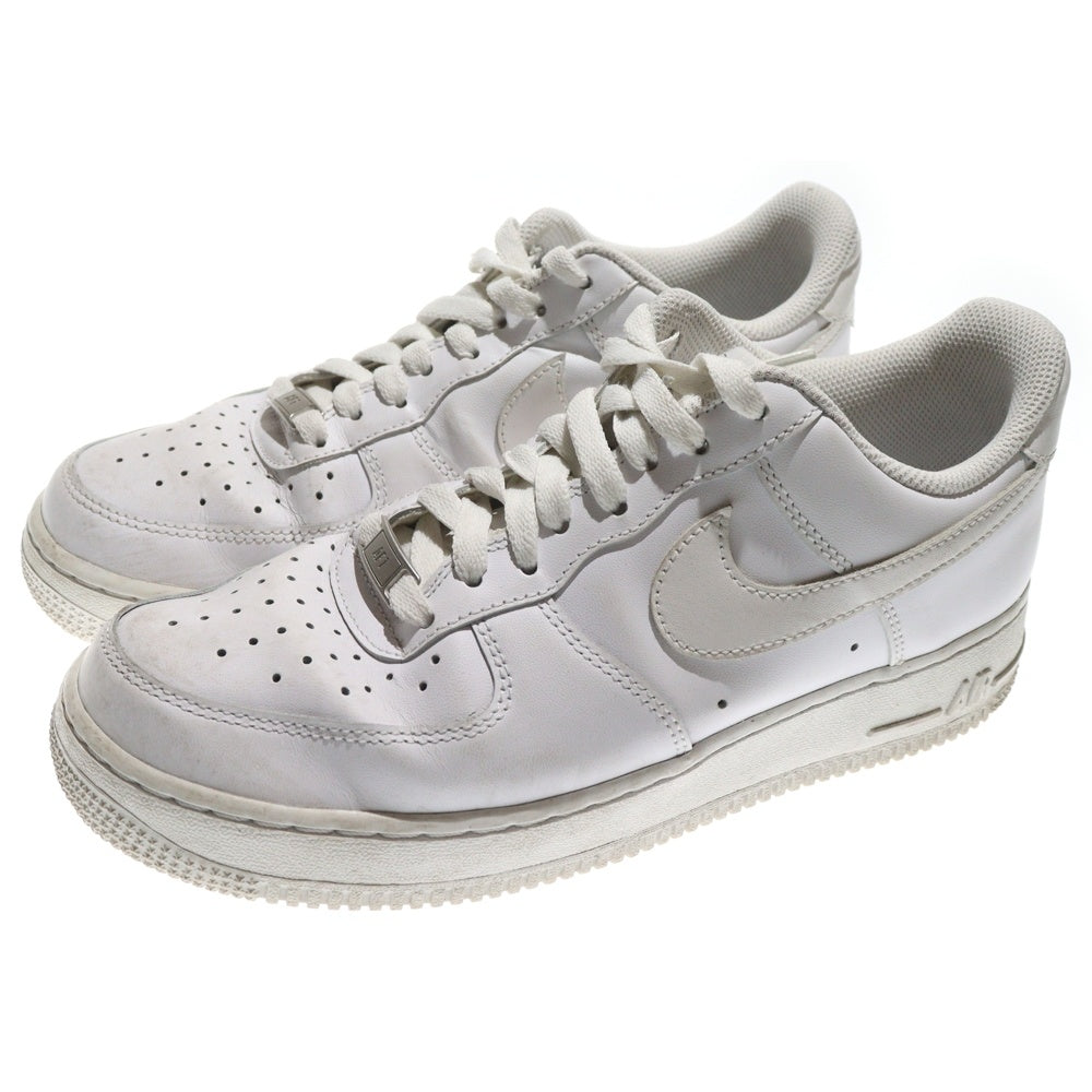 NIKE(ナイキ) AIR FORCE 1 '07 315122-111 エアフォース 1 ローカットスニーカー US7.5/25.5cm ホワイト