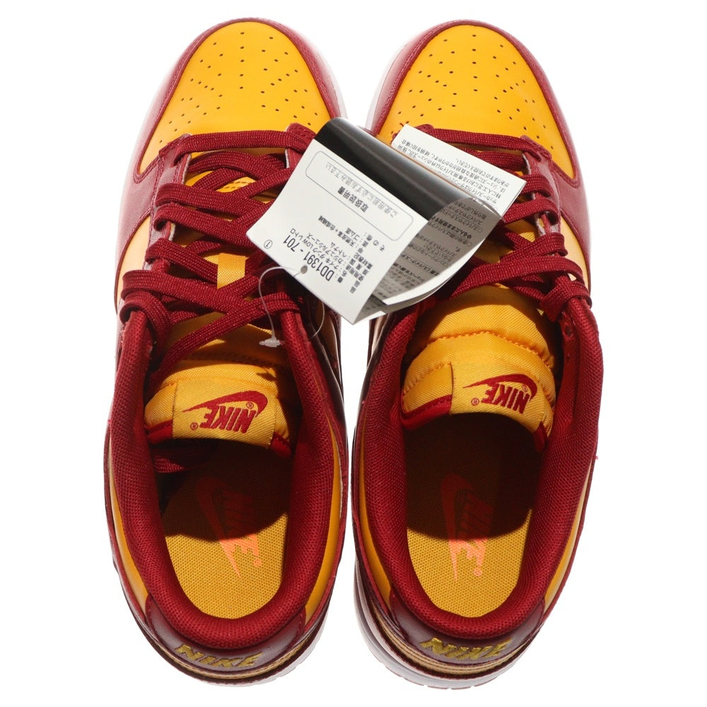 NIKE(ナイキ) DUNK LOW MIDAS GOLD DD1391-701 ナイキ ダンク ロー マイダス ゴールド ローカットスニーカー レッド/イエロー US9/27cm