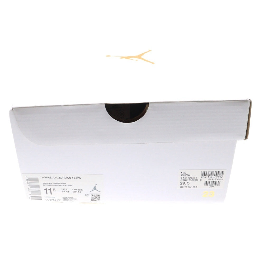 NIKE(ナイキ) WMNS AIR JORDAN 1 LOW TURQUOISE DC0774-132 エアジョーダン1 ロー ローカットスニーカー ターコイズ ホワイト/ブルー US11.5/28.5cm レディース