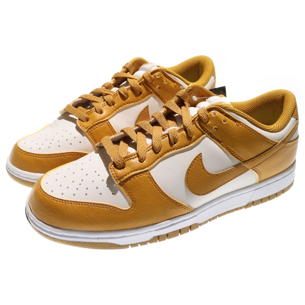 NIKE(ナイキ) WMNS DUNK LOW NEXT NATURE DN1431-001 ウィメンズダンク ローカットスニーカー ネクストネイチャー ホワイト/ブラウン US9.5/26.5cm レディース