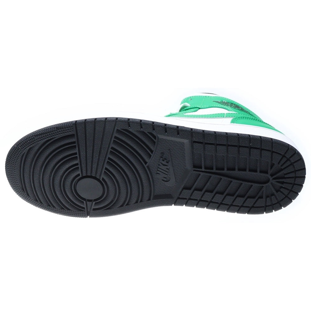 NIKE(ナイキ) AIR JORDAN 1 MID LUCKY GREEN DQ8426-301 エアジョーダン1 ミッド ラッキーグリーン ミッドカットスニーカー ホワイト/グリーン US10/28/0cm