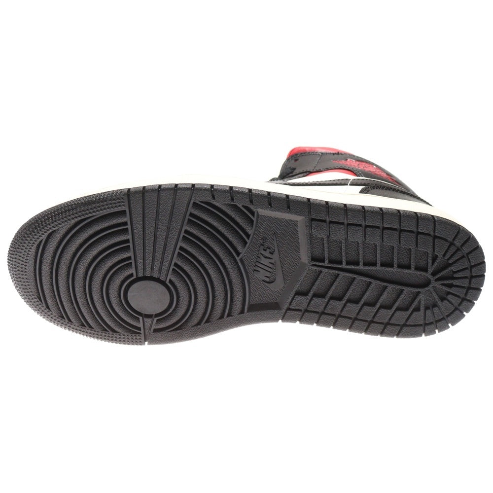 NIKE(ナイキ) WMNS AIR JORDAN 1 MID GYM RED BQ6472-061 ウィメンズ エアジョーダン ジムレッド ミッドカットスニーカー レッド/ブラック US9/26.0cm