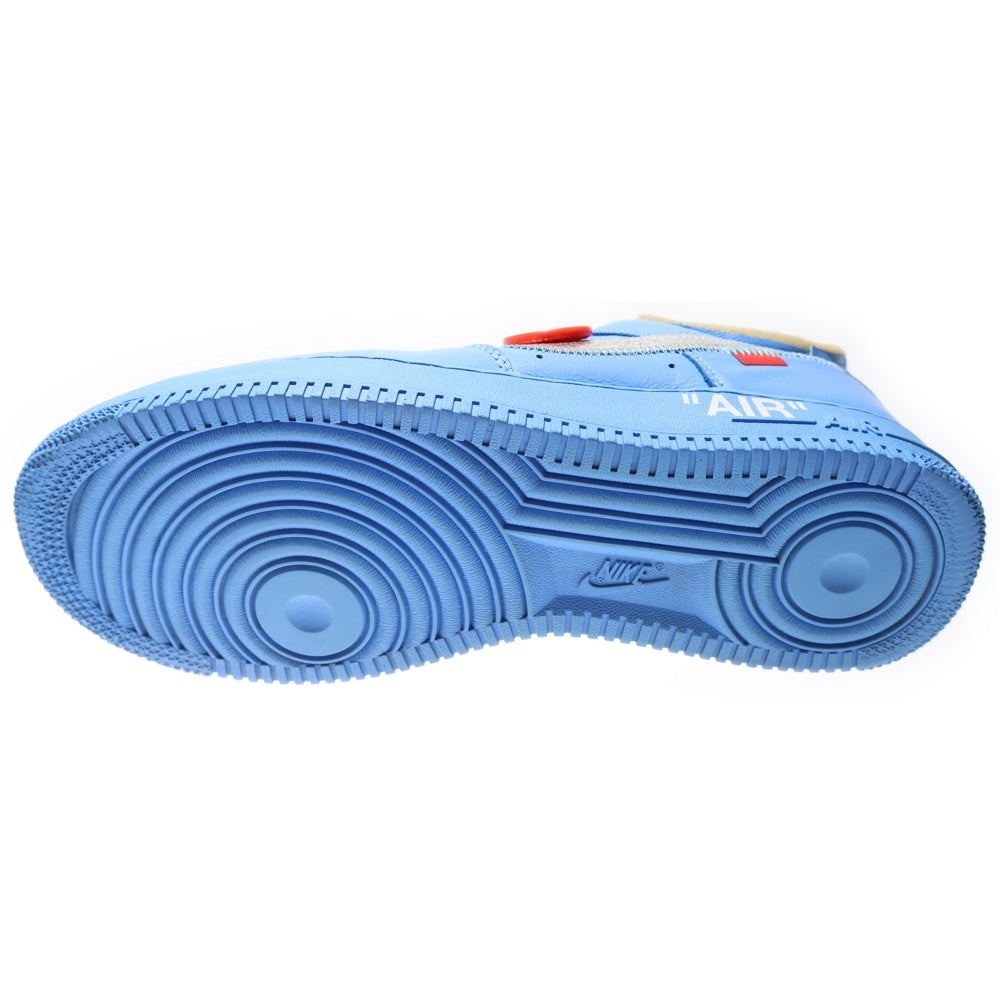 NIKE(ナイキ) ×OFF-WHITE AIR FORCE 1 LOW MCA CI1173-400 オフホワイト エムシーエーエアフォース1 ローカットスニーカー ブルー US9/27.0cm