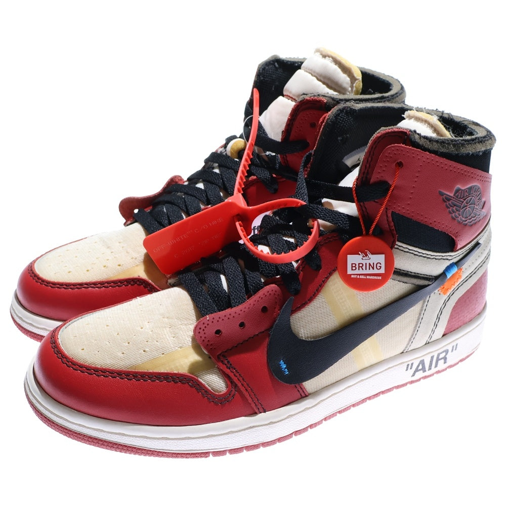 NIKE(ナイキ) ×OFF-WHITE THE 10 AIR JORDAN 1 CHICAGO AA3834-101