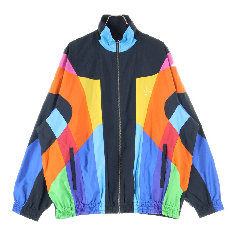 FACETASM(ファセッタズム) RAINBOW PATCHWORK NYLON JACKET MKS-JK-M18 レインボー パッチワーク ナイロンジャケット マルチ
