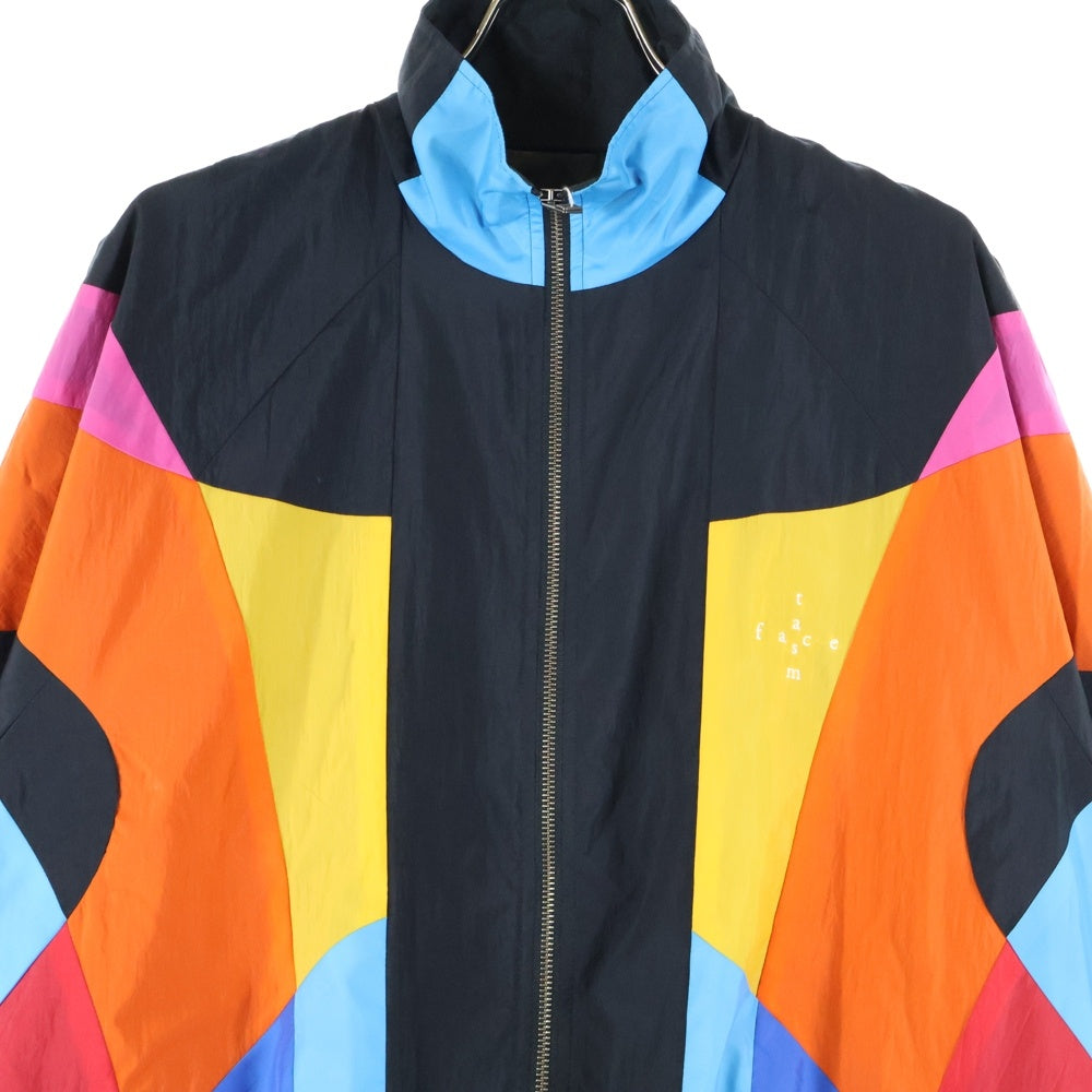 FACETASM(ファセッタズム) RAINBOW PATCHWORK NYLON JACKET MKS-JK-M18 レインボー パッチワーク ナイロンジャケット マルチ