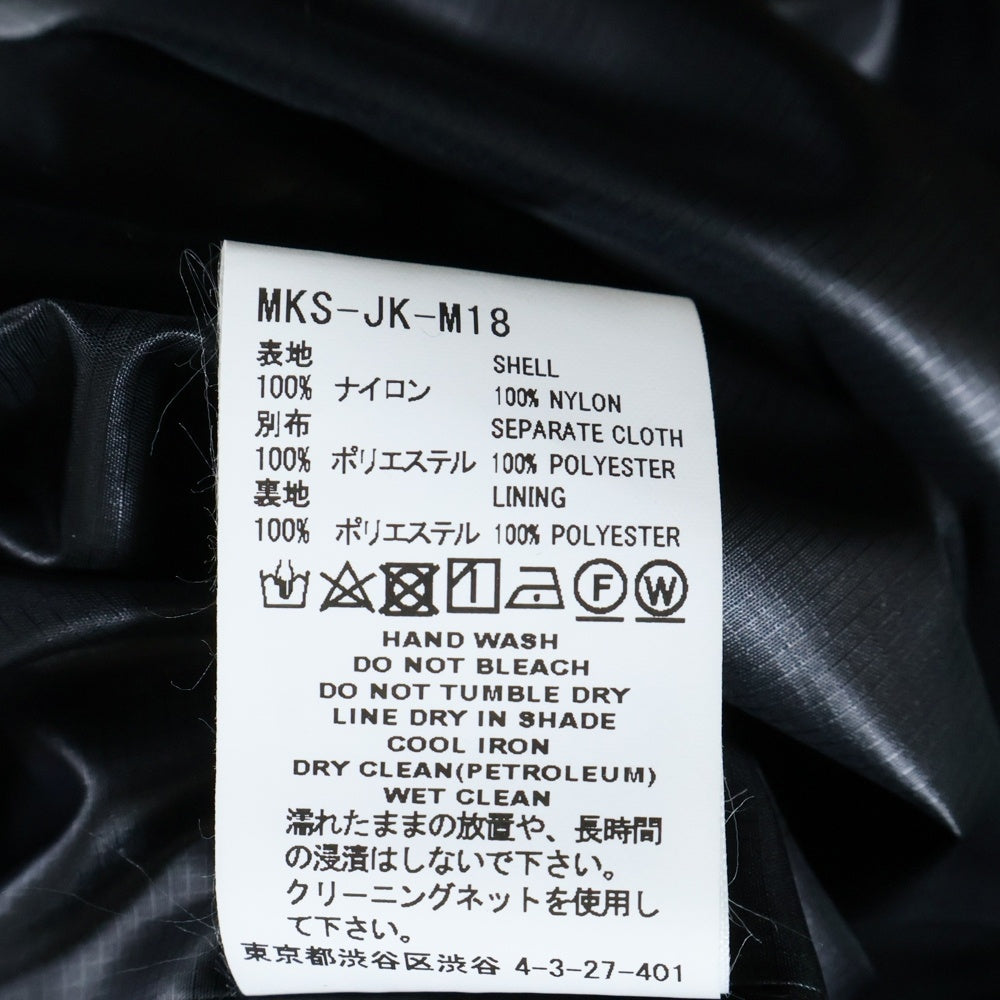 FACETASM(ファセッタズム) RAINBOW PATCHWORK NYLON JACKET MKS-JK-M18