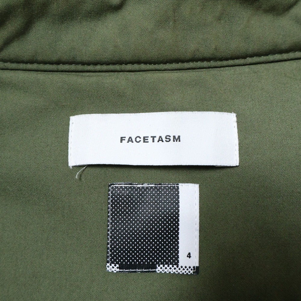 FACETASM(ファセッタズム) COTTON QUIL TED JACKET KR-JK-M13 ミリタリージャケット カーキ
