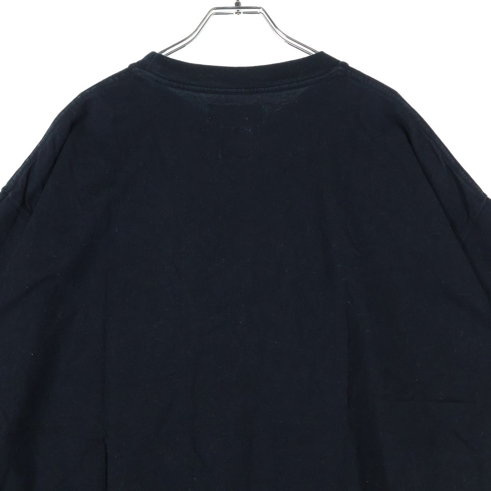 FACETASM(ファセッタズム) ABH-TEE-U19 ロゴプリント コットン 半袖Tシャツ クルーネックカットソー ブラック