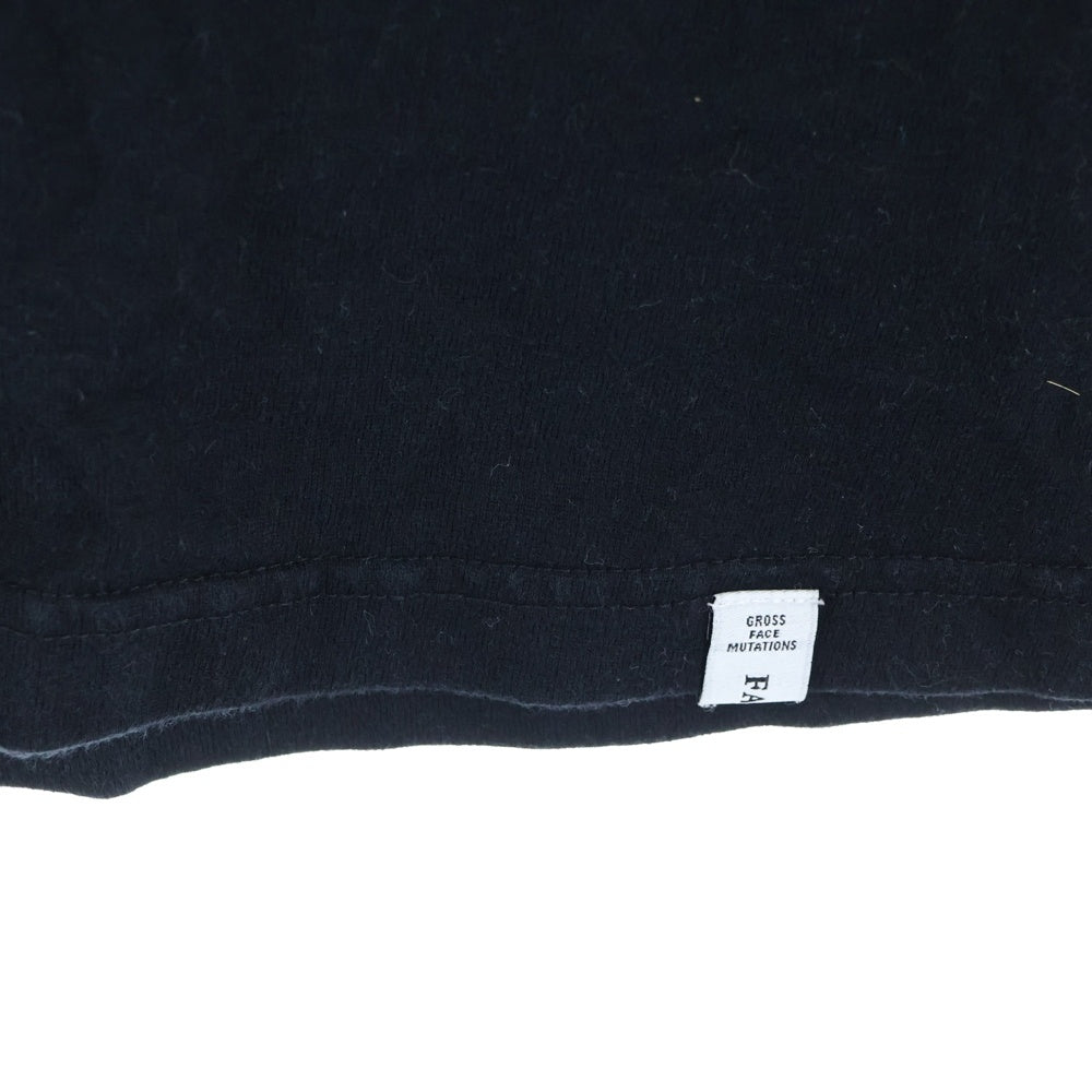FACETASM(ファセッタズム) ABH-TEE-U19 ロゴプリント コットン 半袖Tシャツ クルーネックカットソー ブラック