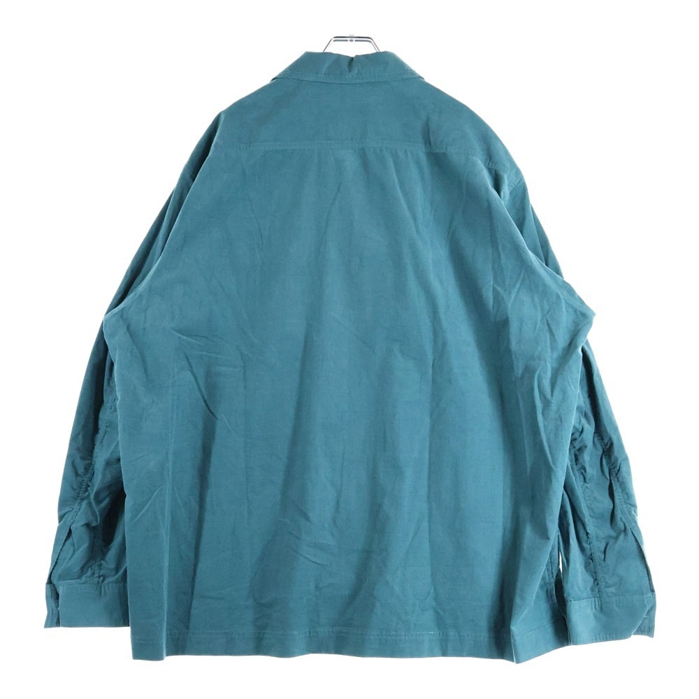 FACETASM(ファセッタズム) KR-SH-M01 フロントポケット コーデュロイジャケット ブルー