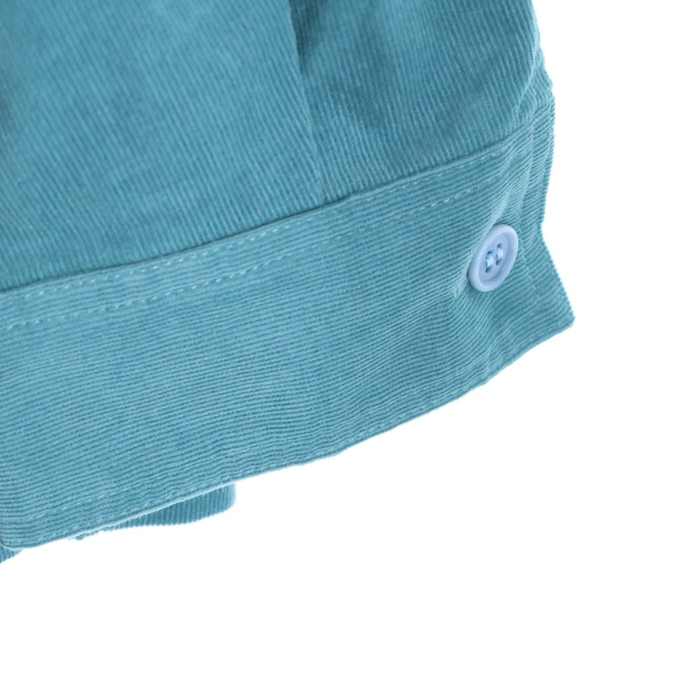 FACETASM(ファセッタズム) KR-SH-M01 フロントポケット コーデュロイジャケット ブルー