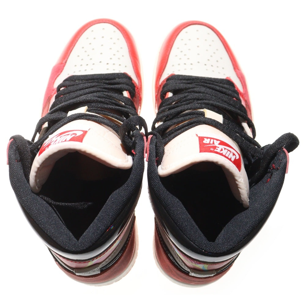 NIKE(ナイキ) AIR JORDAN 1 RETRO HIGH OG DV1748-601 エアジョーダン1 レトロ ネクストチャプター ハイカットスニーカー レッド/ホワイト US5.5/24.0cm