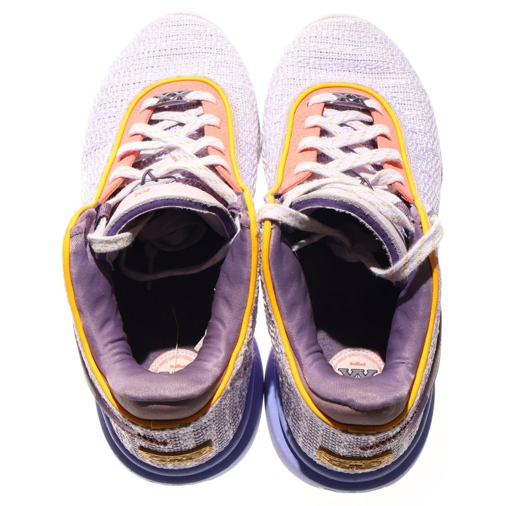NIKE(ナイキ) LEBRON XX EP VIOLET FROST DJ5422-500 レブロン20 ヴァイオレットフロスト ローカットスニーカー パープル ローカットスニーカー US9/27.0cm パープル
