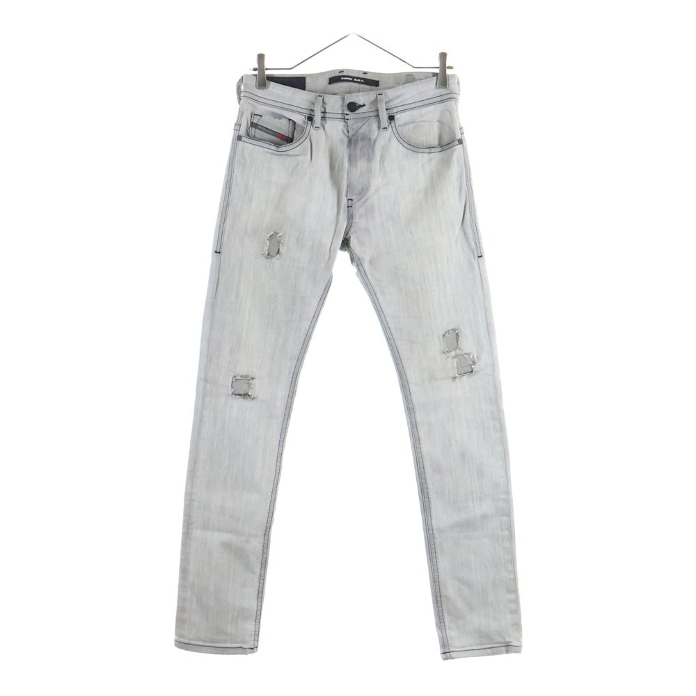 DIESEL(ディーゼル) TEPPHAR SLIM CARROT 0676M ストレッチデニム グレー