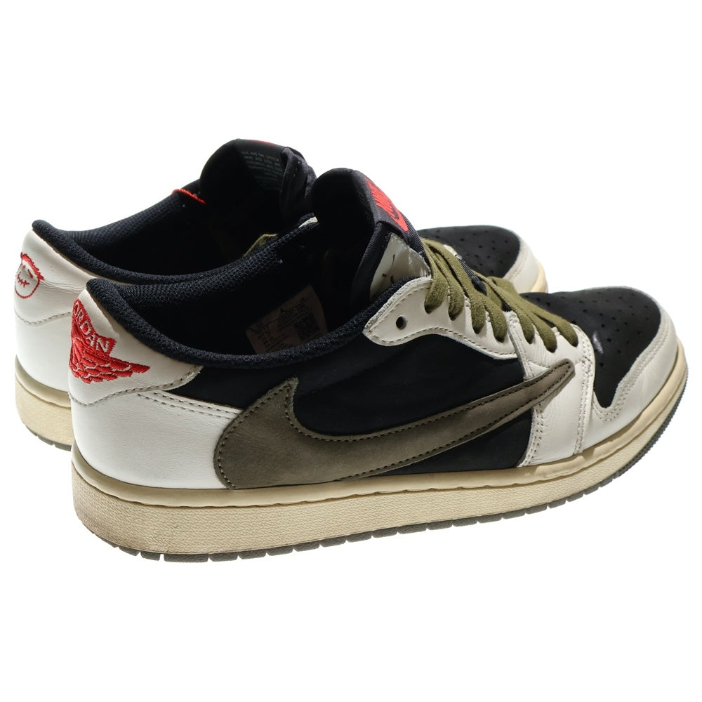 NIKE(ナイキ) ×TRAVIS SCOTT WMNS AIR JORDAN 1 LOW OG Medium Olive