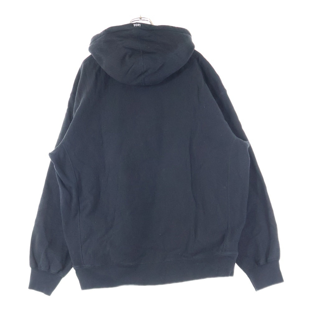 SUPREME(シュプリーム) 21AW Box Logo Hooded Sweatshirt ボックスロゴ プルオーバースウェットパーカー フーディー ブラック