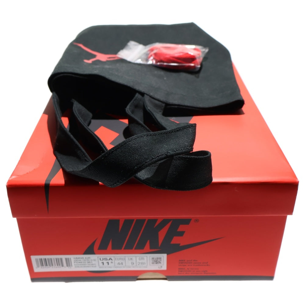NIKE(ナイキ) WMNS AIR JORDAN 1 RETRO HI OG Satin Bred FD4810-061 ウィメンズ エアジョーダン 1 サテンブレッド ハイカットスニーカー ブラック/レッド US11.5/28.5cm レディース