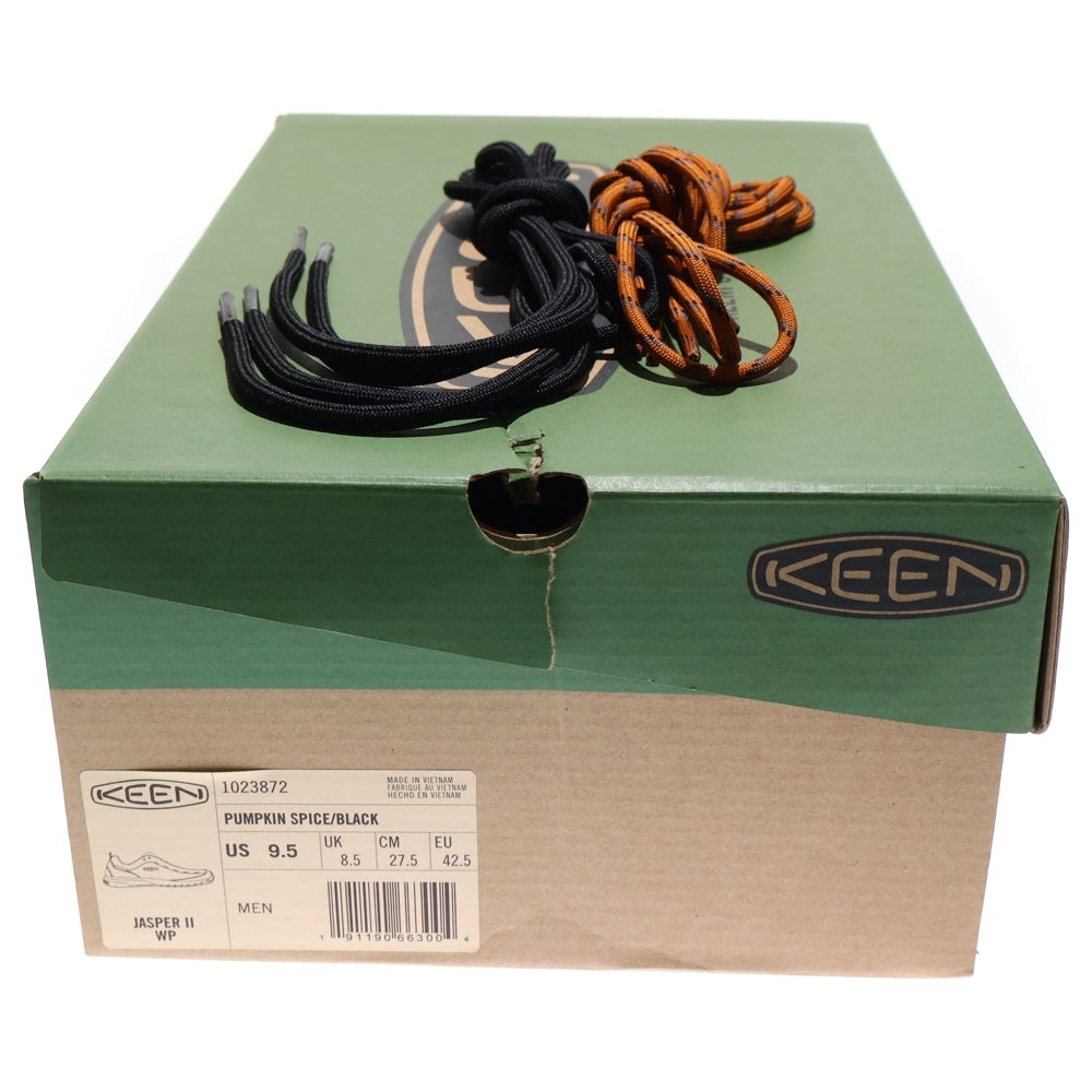 KEEN(キーン) JASPER II 1023872 ジャスパー ローカットスニーカー オレンジ US9.5/27.5cm
