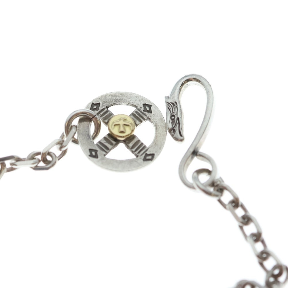 goro's(ゴローズ) 【現行】メタル付きホイール太角チェーン ネックレス