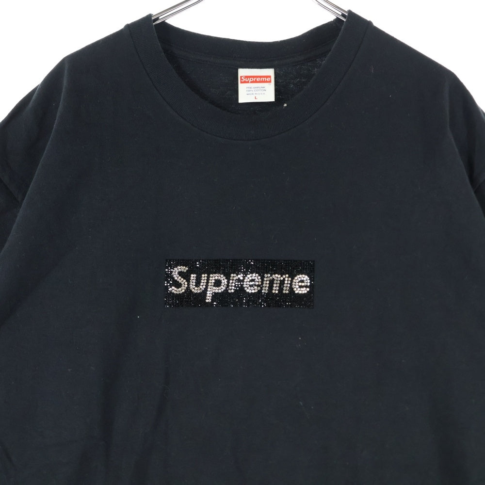 SUPREME(シュプリーム) 19SS×Swarovski 25th Anniversary Box Logo Tee