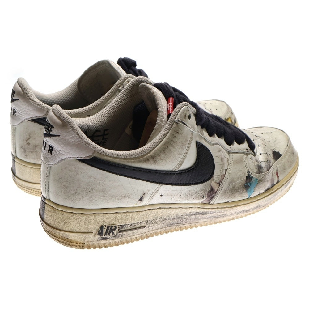 NIKE(ナイキ) ×PEACEMINUSONE AIR FORCE 1 LOW PARA-NOISE DD3223-100 ピースマイナスワン エア フォース 1 パラノイズ ローカットスニーカー US9.5/27.5cm ホワイト