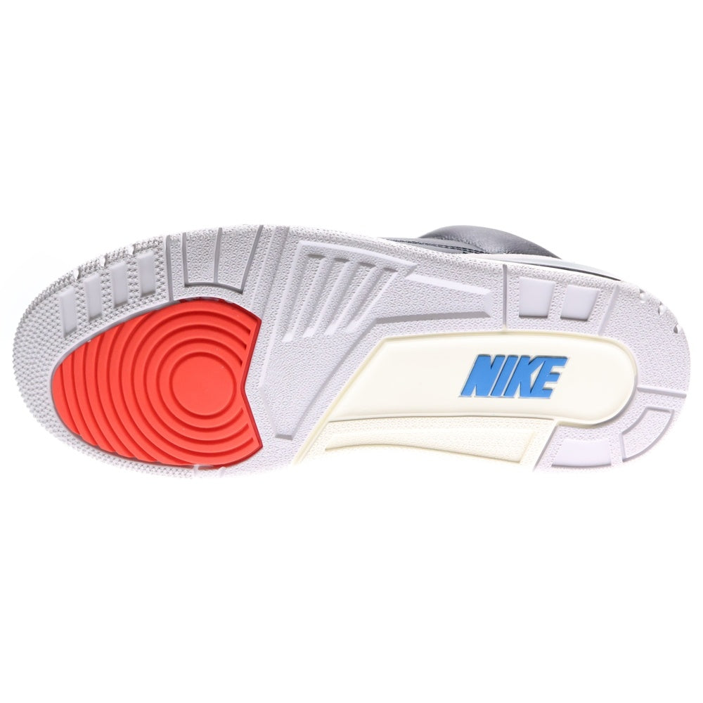 NIKE(ナイキ) AIR JORDAN 3 RETRO RARE IB8967-004 エアジョーダン3 レアエア ハイカットスニーカー US9/27.0cm ブラック/ブルー