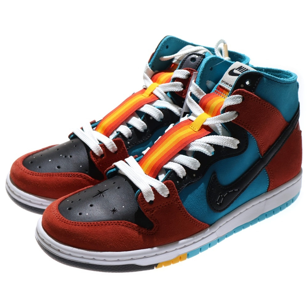 NIKE SB(ナイキエスビー) ×DI'ORR GREEN WOOD DUNK HIGH DECON QS FQ1775-400 ディオール・グリーンウッド ダンク デコン ハイカットスニーカー US8/26.0cm マルチ