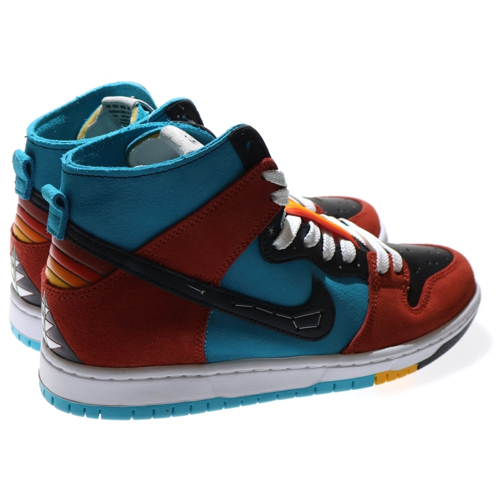 NIKE SB(ナイキエスビー) ×DI'ORR GREEN WOOD DUNK HIGH DECON QS FQ1775-400 ディオール・グリーンウッド ダンク デコン ハイカットスニーカー US8/26.0cm マルチ