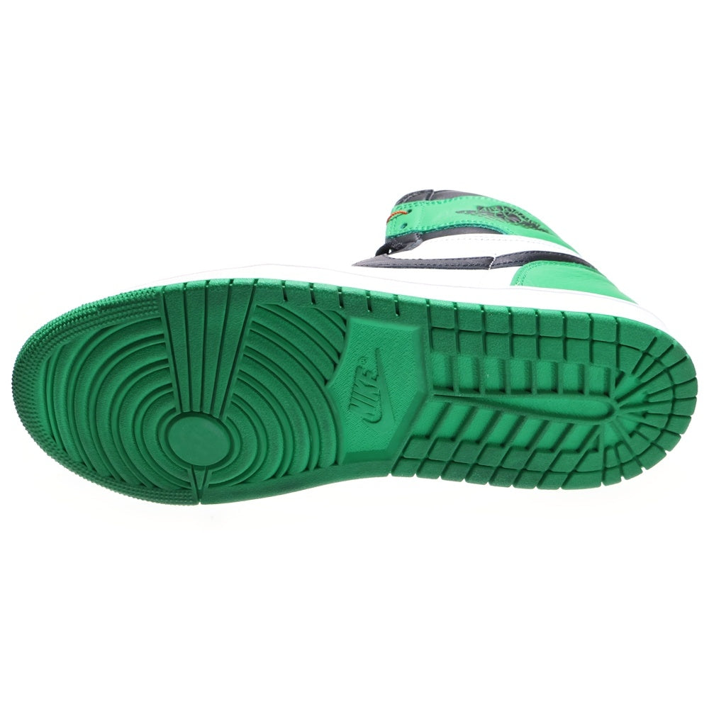 NIKE(ナイキ) AIR JORDAN 1 RETRO HIGH OG LUCKY GREEN DZ5485-031 エアジョーダン レトロ ラッキーグリーン ハイカットスニーカー US9.5/27.5cm グリーン/ホワイト