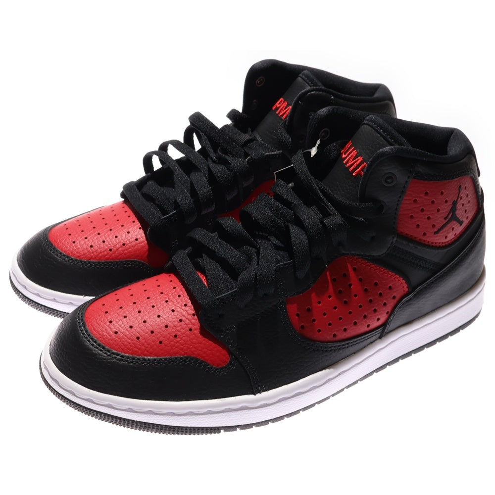 NIKE(ナイキ) JORDAN ACCESS AR3762-006 ジョーダン アクセス ミッドカットスニーカー US8/26.0cm レッド/ブラック