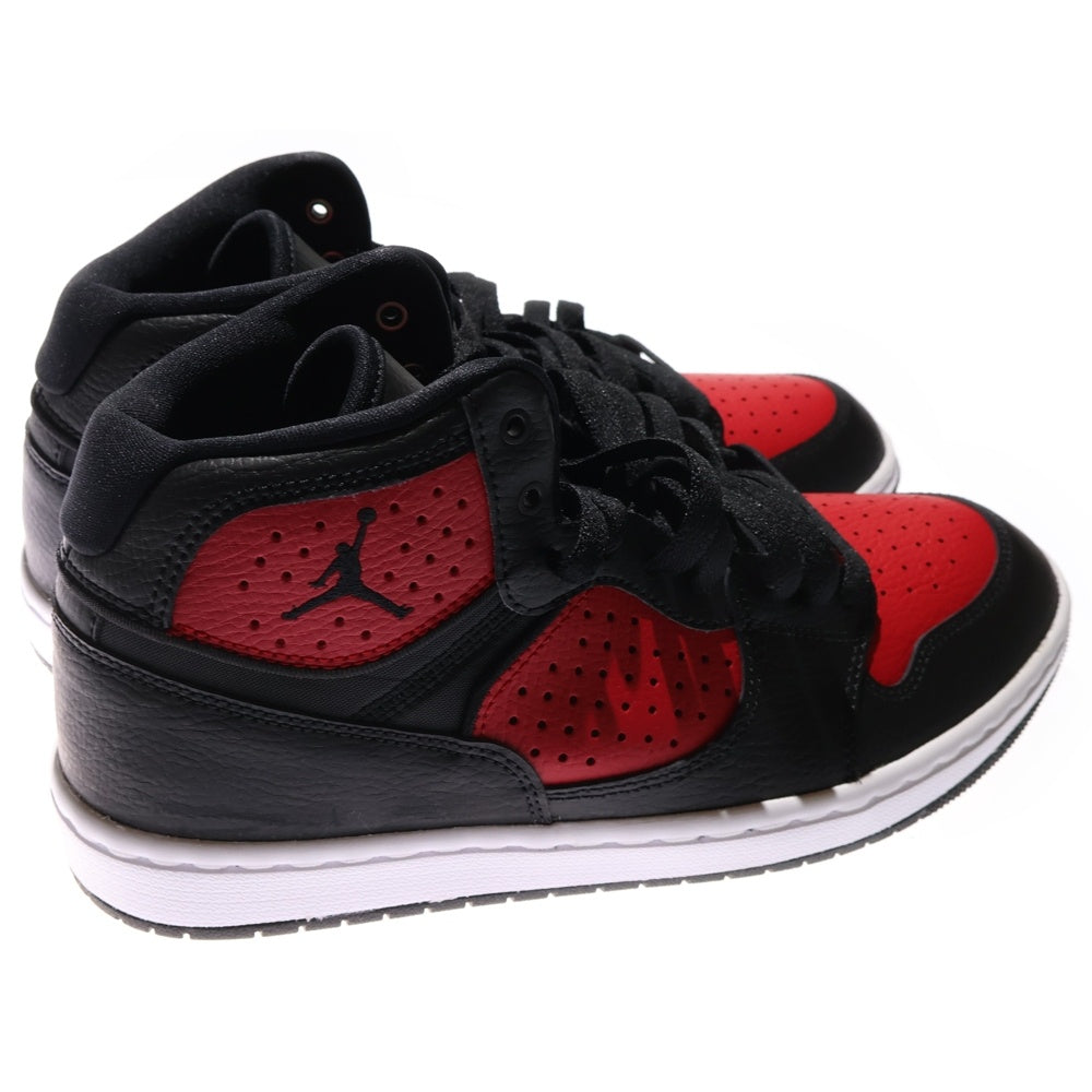 NIKE(ナイキ) JORDAN ACCESS AR3762-006 ジョーダン アクセス ミッドカットスニーカー US8/26.0cm レッド/ブラック