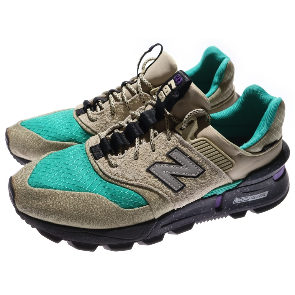 New Balance(ニューバランス) SPORT GREY STONEWEAR MS997SB スポーツ グレー ストーンウェア ローカットスニーカー US11/29.0cm ベージュ/グリーン