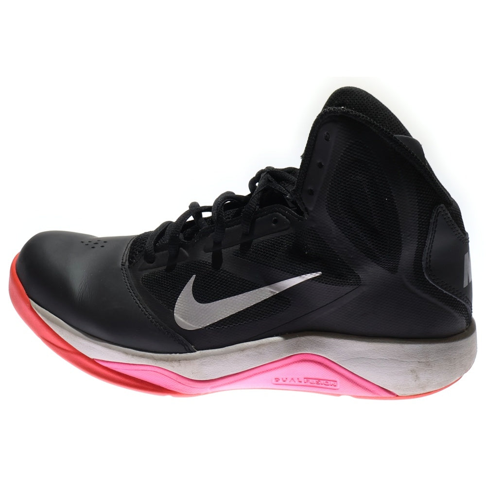 NIKE(ナイキ) デュアルフュージョンBB2 ハイカットスニーカー US9.5/27.5cm 610202 009 ブラック