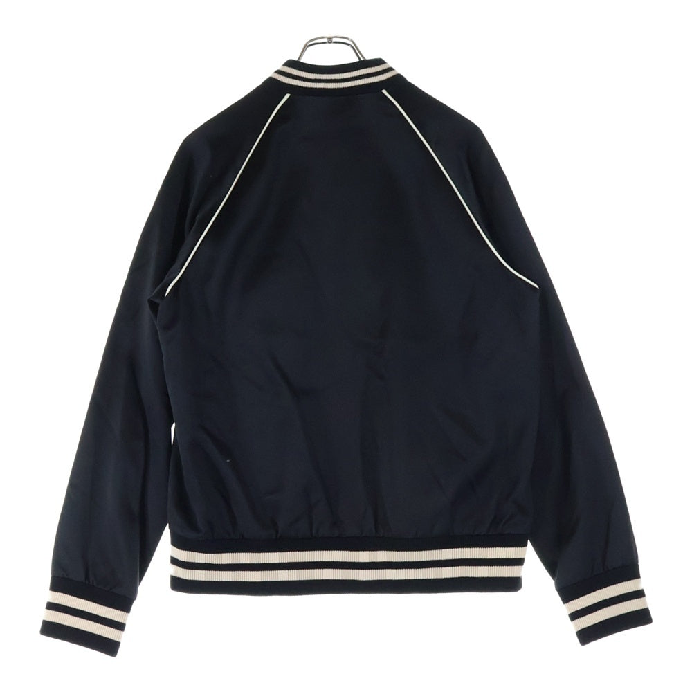 GUCCI(グッチ) シルク コットン ブルゾン ジャケット ブラック